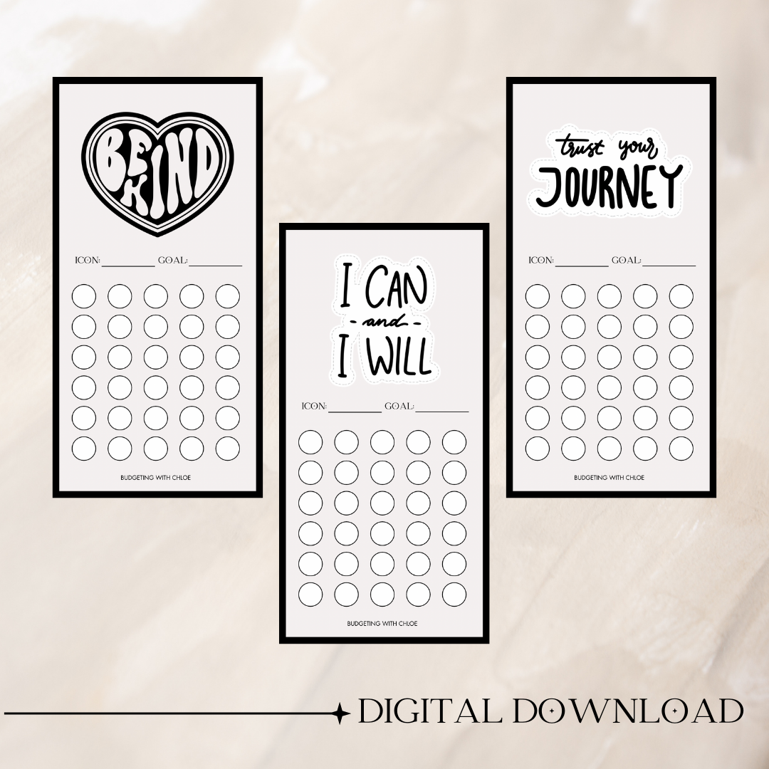 #3 Inspirational Savings Challenges DIGITAL DOWNLOAD