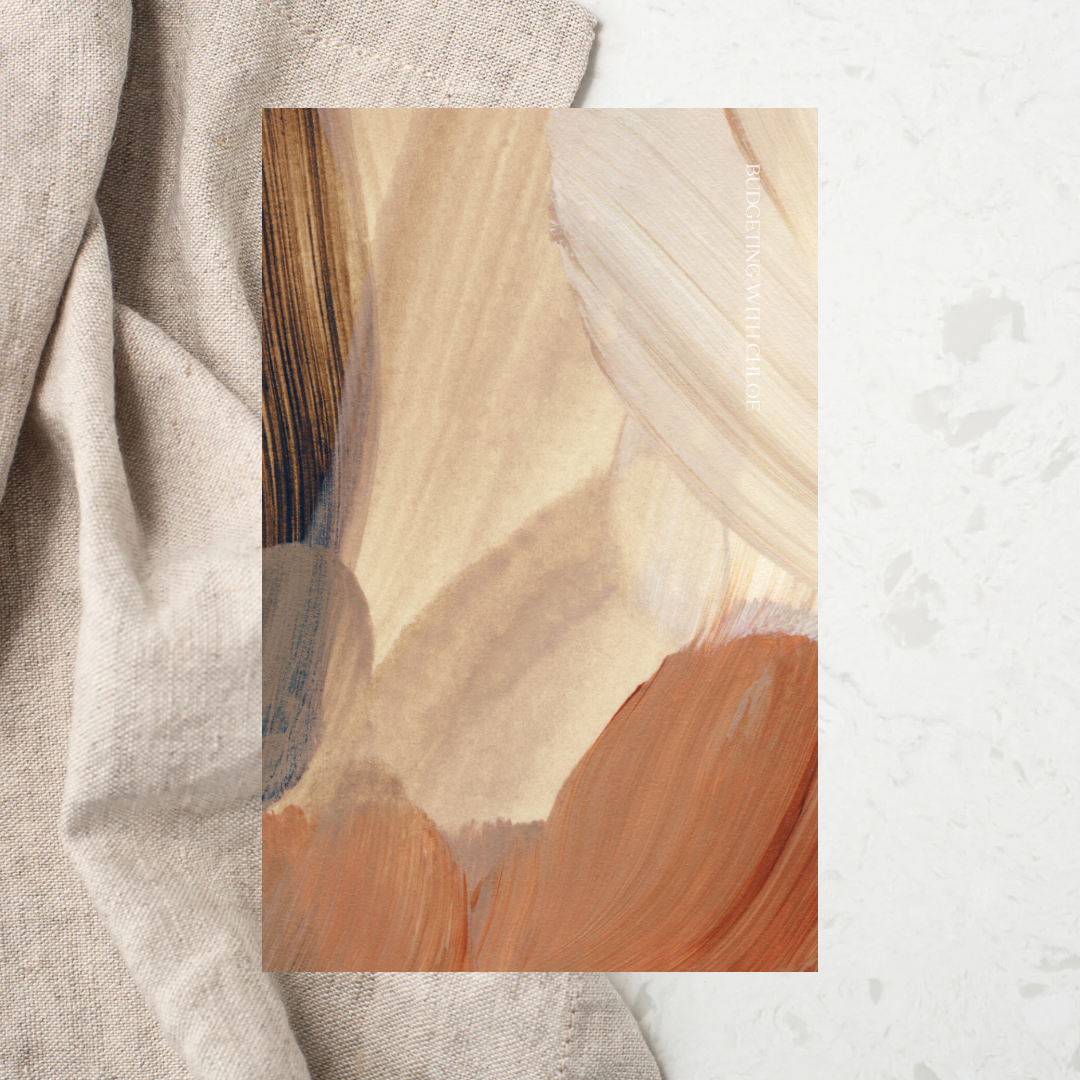 Abstract Desert A6 or A5 Linen Dashboard